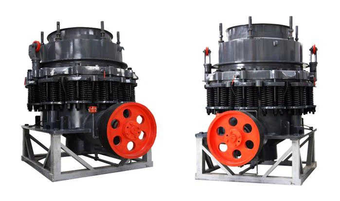Cone Crusher-Front view and side view