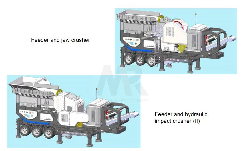 Primary mobile crushing plant