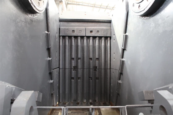 jaw crusher opening size