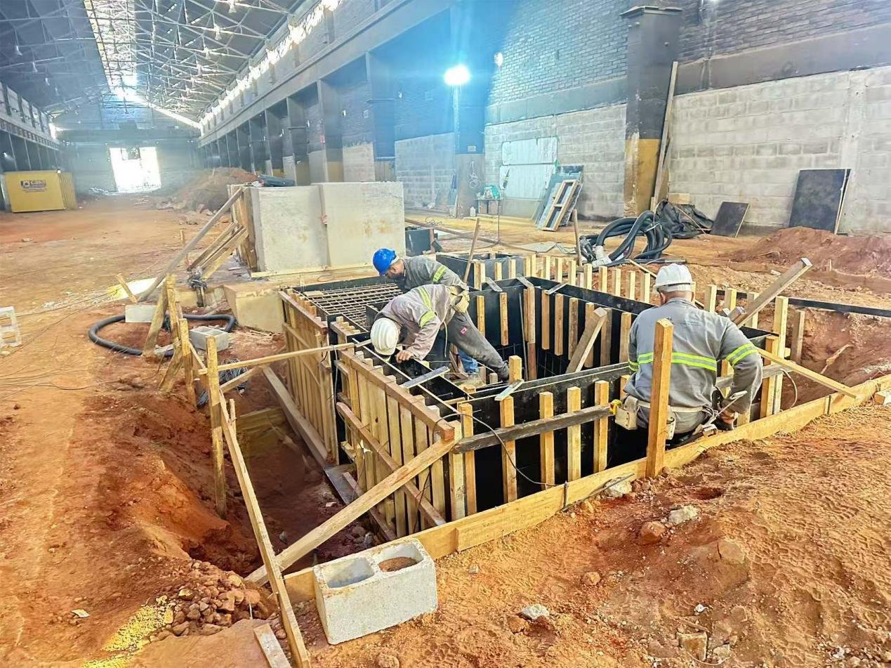 Linha de produção do moinho Raymond