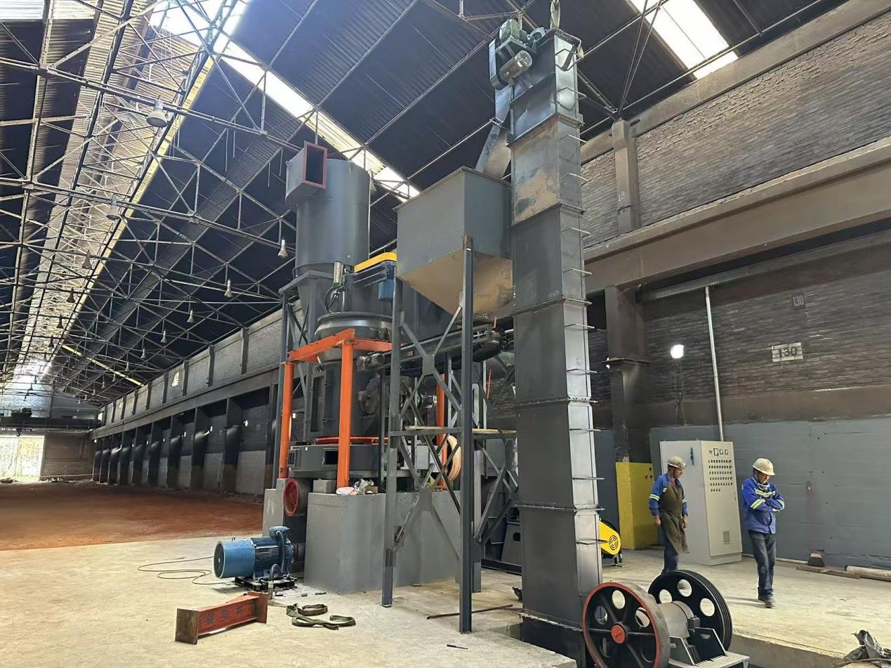 Linha de produção de moinho Raymond de alumina