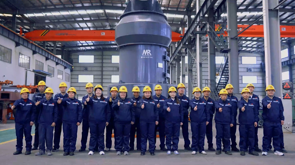 Moinho Raymond na Exposição de Mineração do México
