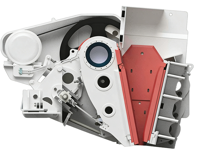 Estrutura Interna Britador de Mandíbulas Tipo C