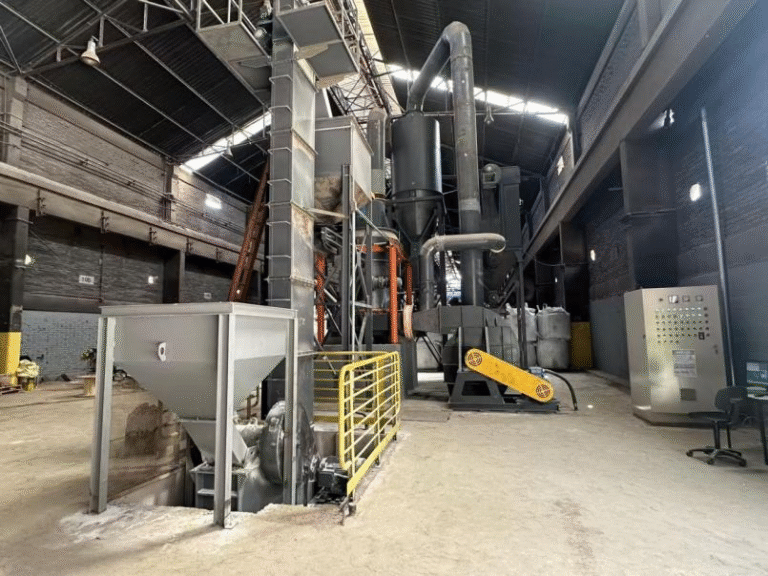 Planta de Moagem com Moinho Raymond para Alúmina de 1,5-2 tph