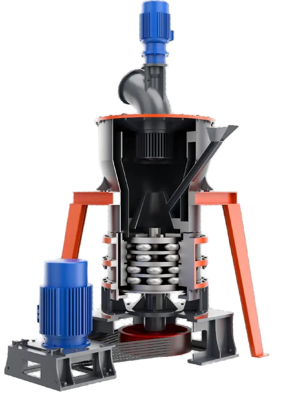 Molino Ultrafino Estructura Interna