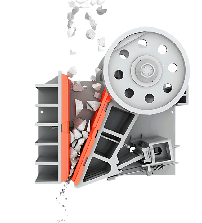 Princípio de Funcionamento Britador de Mandíbulas PE