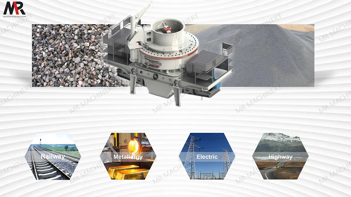 Vantagens Técnicas Britador de Impacto de Eixo Vertical VSI6X