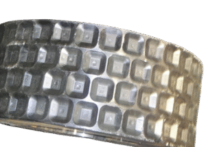 Pele de rolo - quadrado