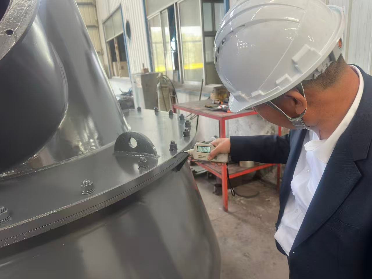 Teste de Corrente do Moinho Raymond 138