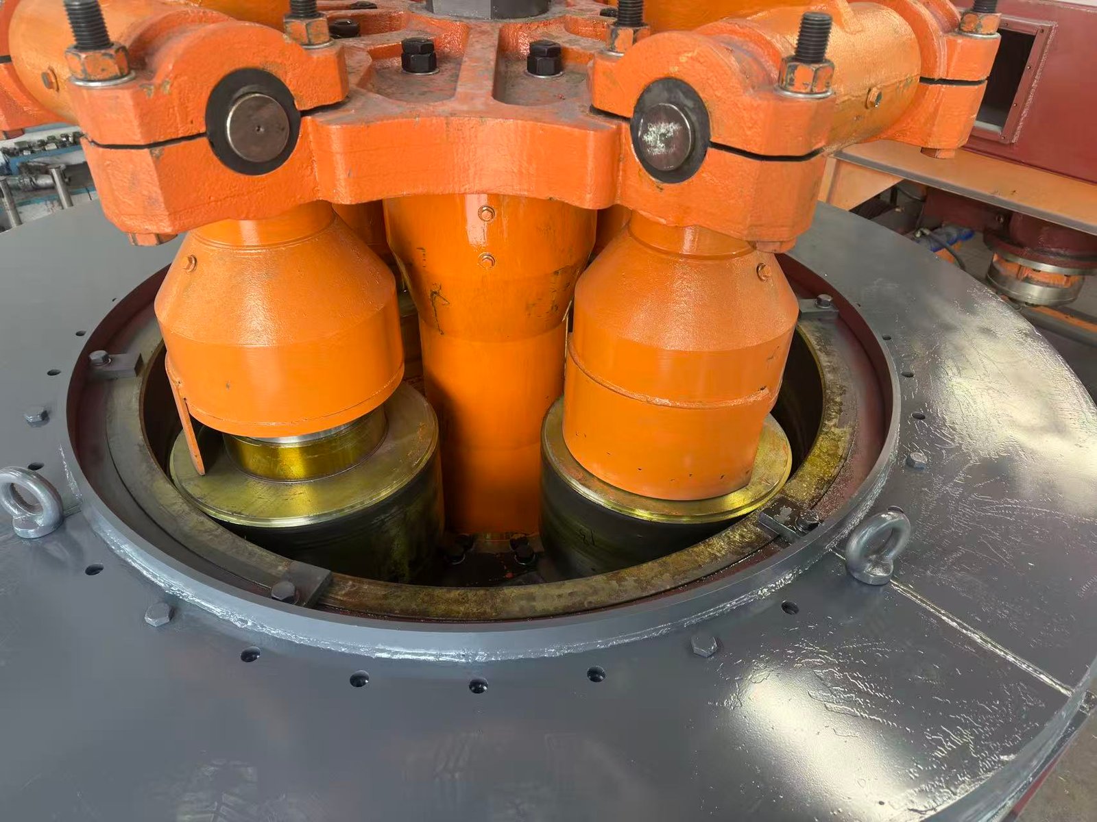 Teste de Corrente do Moinho Raymond 138