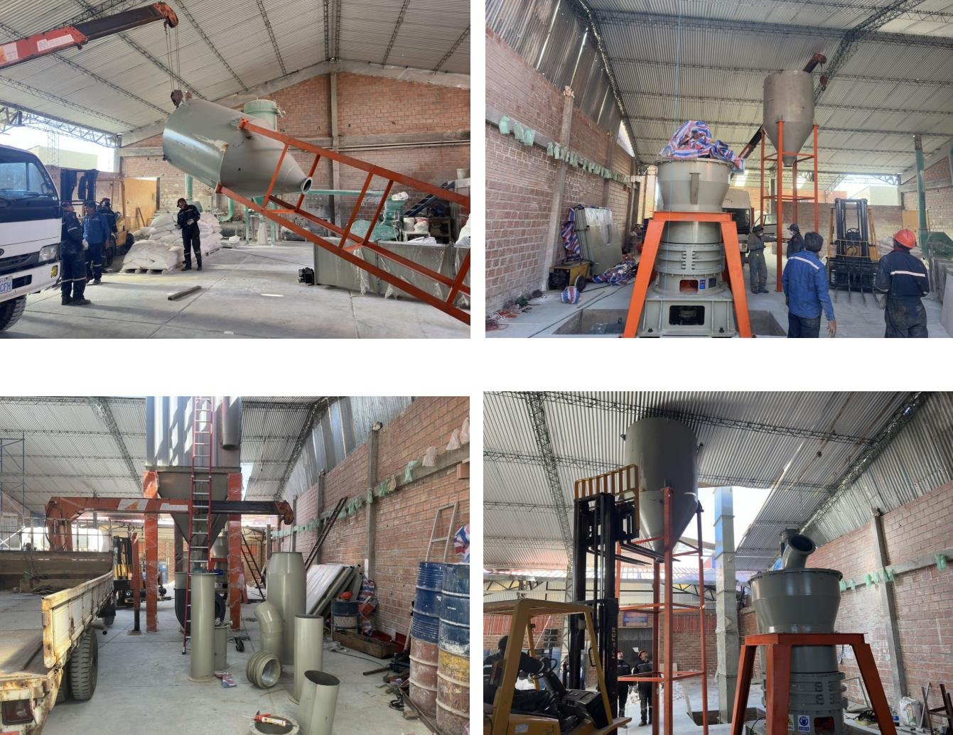 0.4tph Moinho Ultrafino para Moagem de Carbonato de Cálcio e Sulfato de Cálcio.