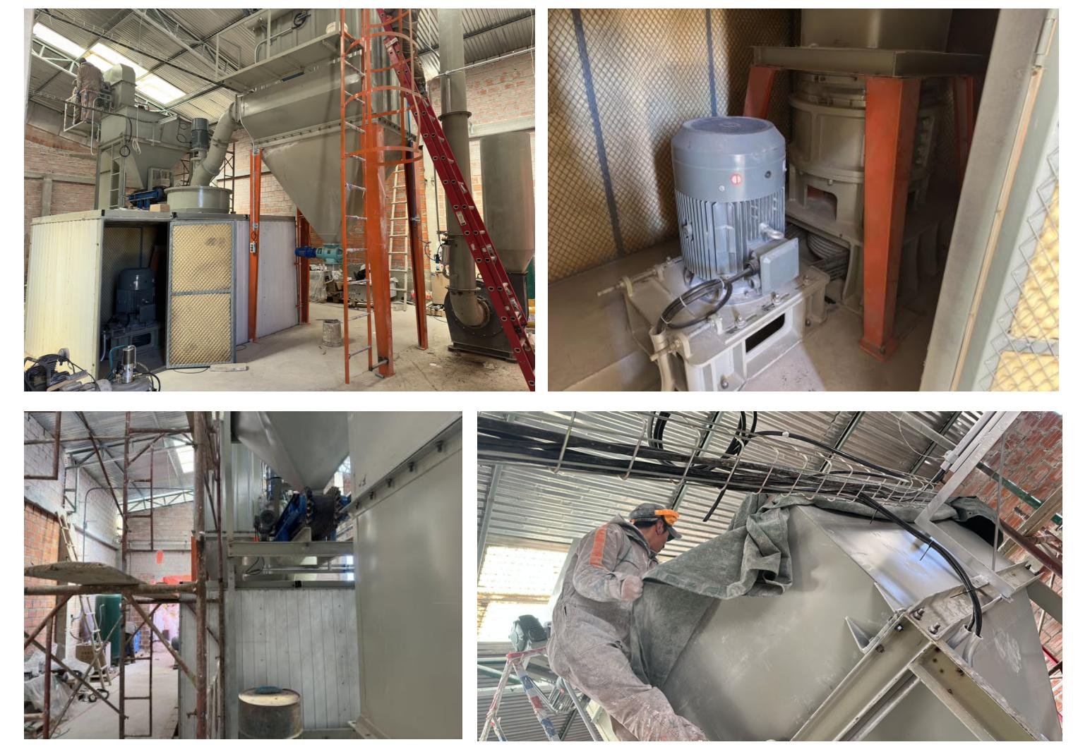 0.6tph Moinho Ultrafino para Moagem de Calcário