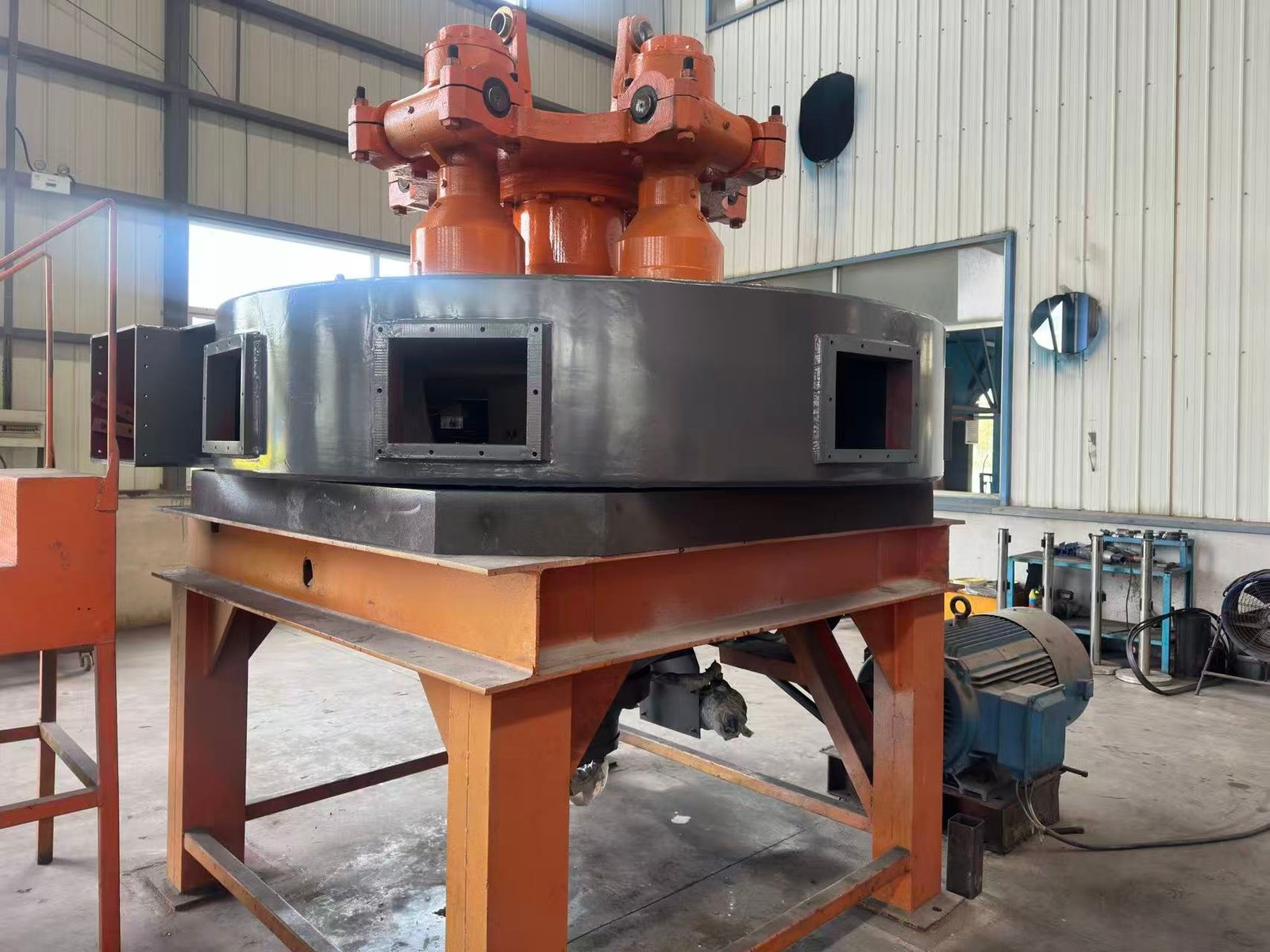 Teste de Corrente do Moinho Raymond 138