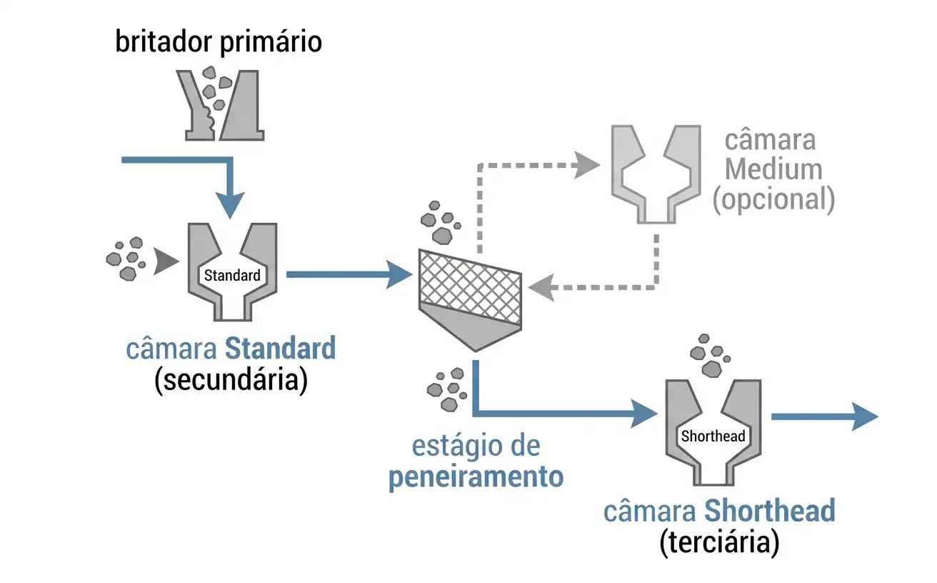 alimentação do britador primário