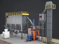 Ampla Gama de pó Moído